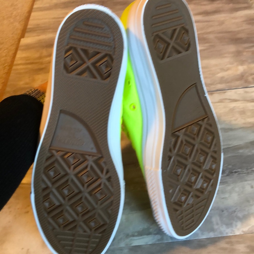 New! Converse  II HI Volt Neon Green men’s 10 - Picture 8 of 8